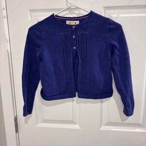 Mini Boden Pointelle Cotton Cardigan